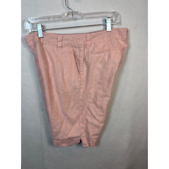 Vineyard Vines womens Pink Linen Blend Shorts Size 6 - Picture 10 of 10